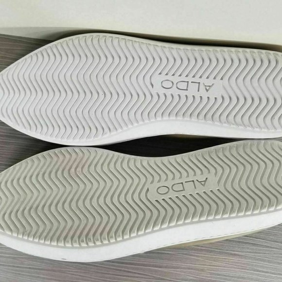 Aldo Trezzo Pointy Toe Sneaker, Gold Patent - Picture 9 of 16